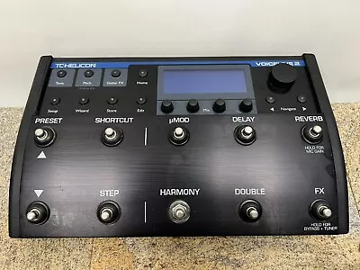 TC-HELICON VOICELIVE 2 Vocal Multi-Effects Processor Pedal Effector VOICELIVE2 • $298.99