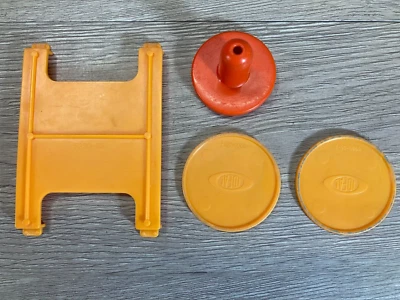 $14.99 • Buy VTG IDEAL TABLE AIR HOCKEY 1975 Quick Shot Hockey Air Powered Game Parts PUCKS