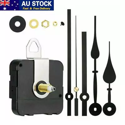 Silent DIY Quartz Movement Wall Clock Mechanism Replacement Part Repair Kit NEW • $11.90