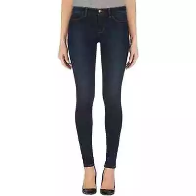 J Brand Denim Size 27 Dark Blue Skinny Palisade High Waisted Jeans • $35