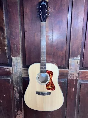 Guild D-240E Mahogany Dreadnought Steel Solid Top Acoustic Electric Guitar • $325