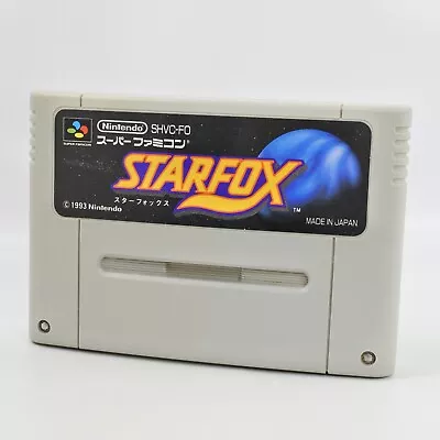 Super Famicom STAR FOX Nintendo Cartridge Only Sfc • $8
