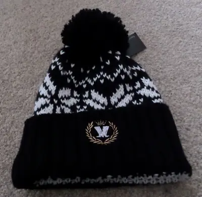 Madness - Official Laurel Logo Two Tone Logo Bobble Hat Beechfield BNWT! • £18.99