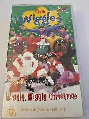 The Wiggles: Wiggly Wiggly Christmas (VHS PAL 1999) • $14.95