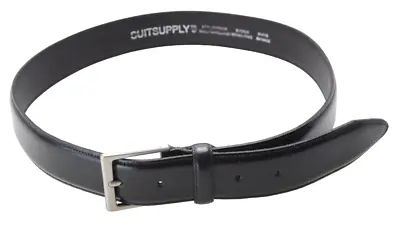 SUITSUPPLY Buckle Nickel Free Belt Men's 105 CM Leather Metal Buckle Casual • $46.94