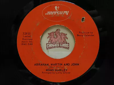 Moms Mabley – Abraham Martin And John / Sunny 45 RPM VG (17E) • $7.95