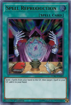 Spell Reproduction [LCKC-EN045] Ultra Rare - Yu-Gi-Oh! - NM • $1