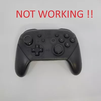 Nintendo Switch Pro Controller Wireless HAC-013 SOLD FOR PARTS/REPAIR/MUST READ! • $28.43