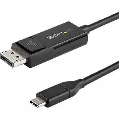 NEW Startech CDP2DP1MBD 3.3 Ft. (1 M) USB-C To DisplayPort 1.2 Cable • $43.98