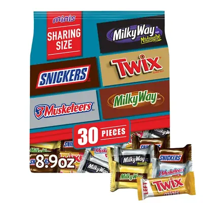 Mars Mixed Snickers Twix & More Christmas Candy Chocolate Bar (Count Of 30) • $12.53