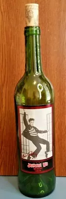 VINTAGE Souvenir ELVIS PRESLEY Empty Wine Bottle W Print Signature (Choose One) • $39.99