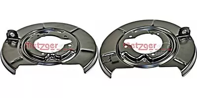 Metzger Rear Splash Plate Brake Disc Set For BMW E36 E30 Z3 82-03 • $54.56