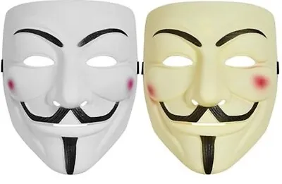 Pack Of 2 Halloween Masks V For Vendetta Mask For Halloween Costume • $14.99