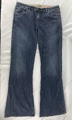 Silver Womens Jeans Chantal Size 32 Blue W Stretch & Pockets • $17.40