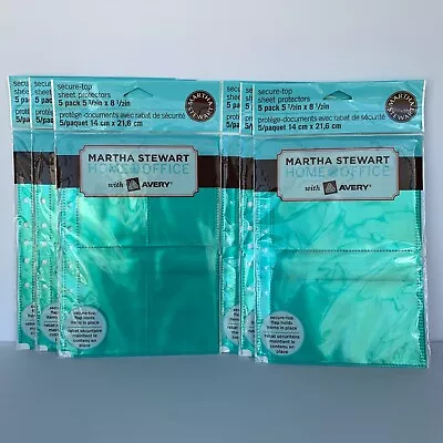6 Packs Martha Stewart Home Office Avery Secure-Top Sheet Protectors 30 Pages • $23