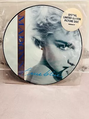 Madonna TRUE BLUE Picture Disc 12'' Vinyl - Rare - No Promo • $12.50