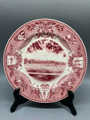 Wedgwood Pottery Usma West Point New York Red Dress Parade Plate 1933 • $39.99
