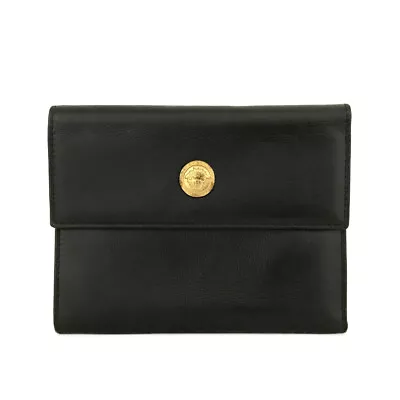 VERSACE Medusa Leather Trifold Wallet/2Y0116 • $4.25