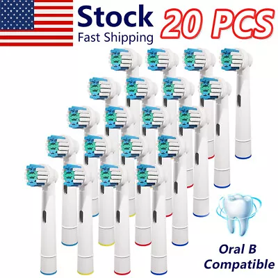 Replacement Toothbrush Heads 20 Pcs Professional Compatible With Oral-B Braun • $6.10