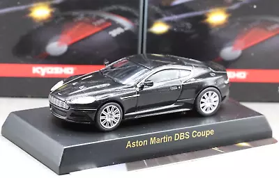 Kyosho 1/64 British Sport Car Collection Aston Martin DBS Coupe 2008 Black • $20