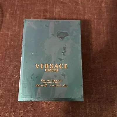 Versace Eros Eau De Toilette 3.4oz 100ml Men's Spray • $48.95