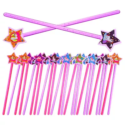 25 Pcs Adorable Pentagram Sticks Girl Toy Wand Toys For Kids Jewelry • £6.36