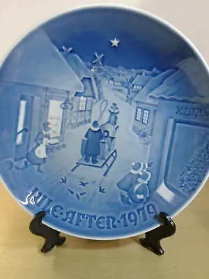 1979 B&G Plate Christmas Hvid White Christmas Made In Denmark  • $10