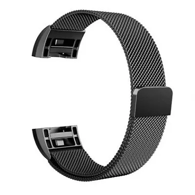 For Fitbit Charge 2 Band Metal Stainless Steel Milanese Loop Wristband Strap • $16.55