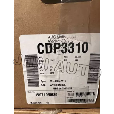 CDP3310 ABB DC Motor  Brand New In Box!Spot Goods Zy • $659.90