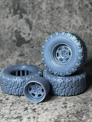 Resin 1/24 Scale 24 Inch Off-Road Model Car Wheels 1/24 1/25 Truck • $20