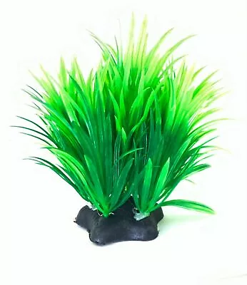 $6.50 • Buy 5  Artificial Plastic Decoration Aquarium Plant For Fish Tank New