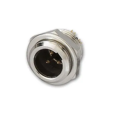 3 Pin Male Mini XLR Audio Microphone Connector • £5.09