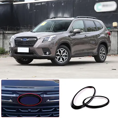 Car Front Rear Logo Emblem Badge Ring Decoration Fit For Subaru Forester 2022 • $13.99
