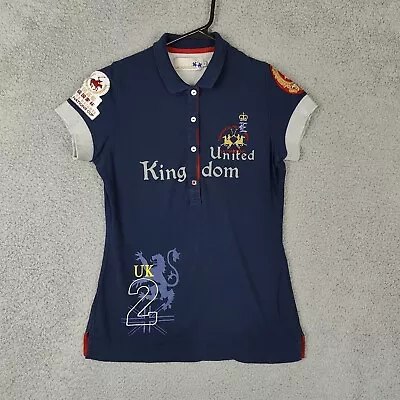 Vintage La Martina POLO SHIRT Women's 1 United Kingdom Rugby  UK Metropolitan • $22.50