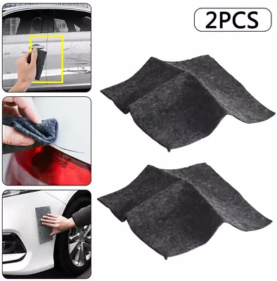 2x Nano Sparkle Cloth For Car Scratches Nano Magic Cloth Scratch Remover NEW* • $4.89