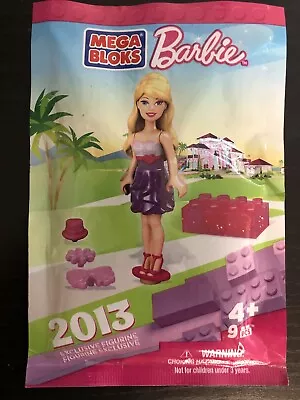 Mega Bloks 2013 Barbie SDCC NYCC Comic Con Exclusive Figurine 9 Pcs NEW SEALED • $9.99