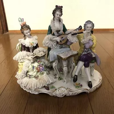 Gorgeous Volkstedt Dresden Lace Doll Figurine Made In Germany • $439.99