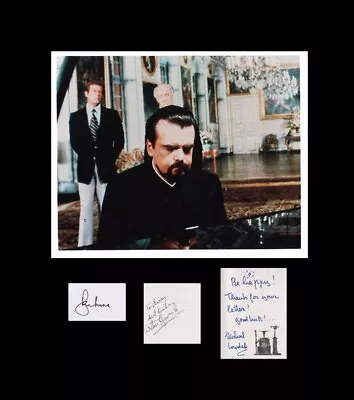 Moonraker Rare Triple Signed 007 James Bond Authentic Cast Autograph • $1