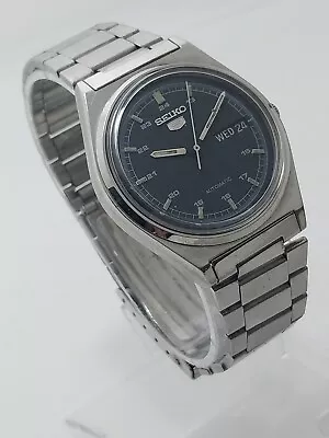 Vintage Seiko 5 Men's SS Automatic Japan REF 6309A Working Wrist Watch • $59.99