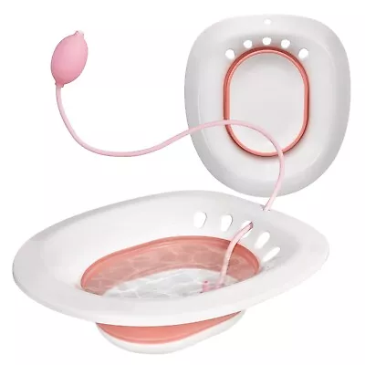 Sitz Bath For Toilet Seat - Sitz Bath For Hemorrhoids - Sits Bath Kit For Wom... • $31.21