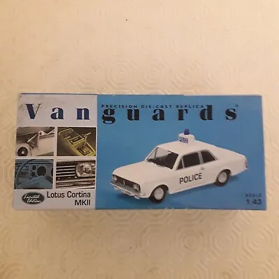 Lledo Vanguards VA04101 1:43 Scale Lotus Cortina MK II - Hampshire Constabulary • £15