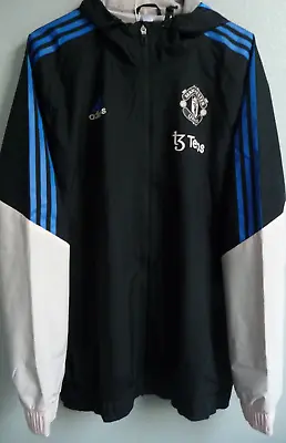 Men's Manchester United Soccer Condivo 22 All-Weather Hooded Jacket XL NWT • $43.20