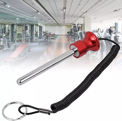 Weight Stack Pin Magnetic Strength Training Screw Bolt With Pull Rope For Fitnes • $23.79