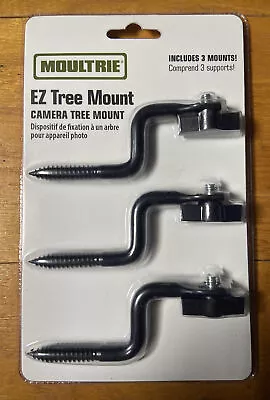 Moultrie EZ Tree Mount For Game Camera 3 Pack Deer Hunting MFH-TM12  • $17.49