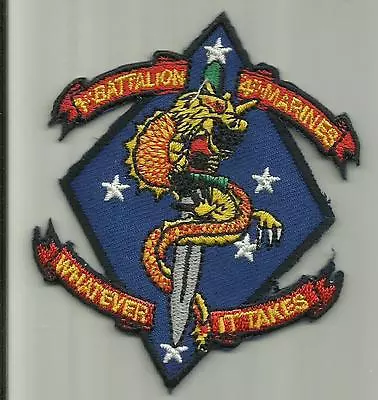 1st Battalion 4th Marines Usmc Military Patch Camp Pendleton California Warrior • $6.99