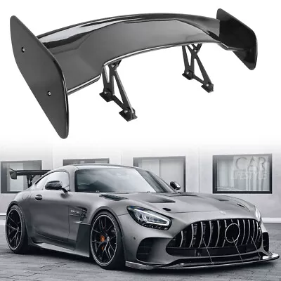 Matte Black Look ABS Car GT Tail Spoiler Rear Trunk Wing Lip For Mercedes Benz • $135.33