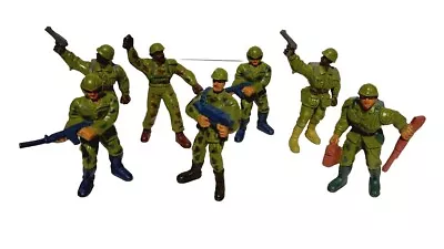 1986 Mattel G.u.t.s.lot Of 7 Ground Troops Action Figures 1987  Guts • $14.94