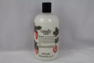 Philosophy Candy Cane Shampoo Bath And Shower Gel 16oz / 480ml • £20.43