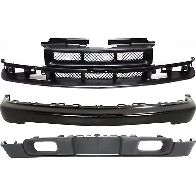 Front Bumper Grille Valance Kit For 1998-2004 Chevrolet S10 1998-2005 Blazer 4WD • $260.35