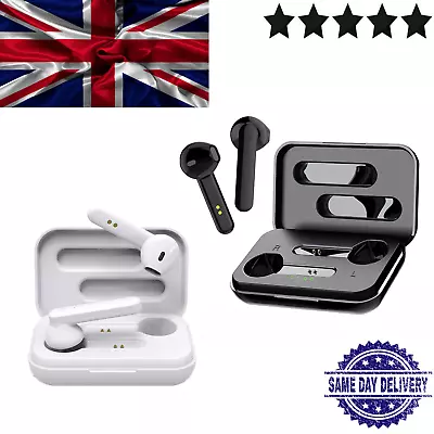 Wireless Bluetooth Earphones TWS Headphones Mini In Ear Buds For IPhone Android • £5.37